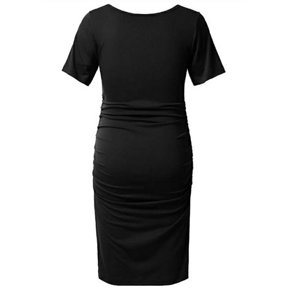 🆕⭐Mod Black bodycon maternity dress - Picture 6 of 8
